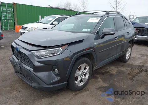 2021 Toyota Rav4 Hybrid Xle из США, поврежденный, VIN 4T3R6RFV1MU015136